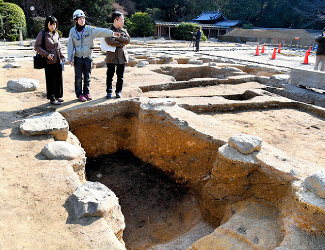 Researchers fired up after finding kiln for ancient Japanese temple
