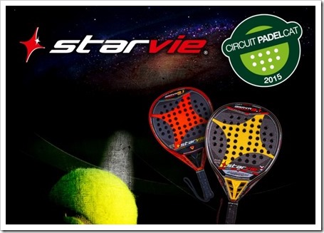 La firma Star Vie nuevo patrocinador premium del Circuito Padelcat 2015.