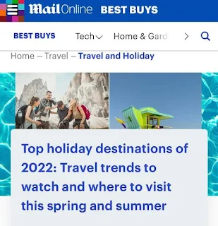 موقع Daily Mail يختار مصر ضمن أفضل المقاصد السياحية للزيارة خلال "صيف" العام الجاري
