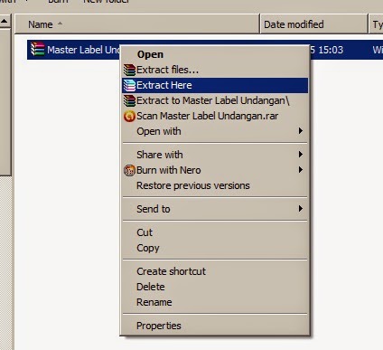 Download Label Undangan Siap Cetak Versi Mail Merge Model