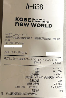 KOBE new WORLD 2022/10/29