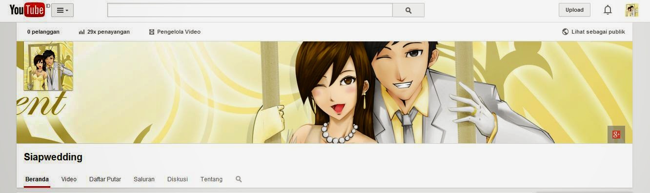 Siapwedding and Youtube