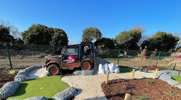 Jurassic Links Adventure Golf at Kingsway Golf Centre in Melbourn. Photo by Simon Baker, HM Adventure Golf, March 2021