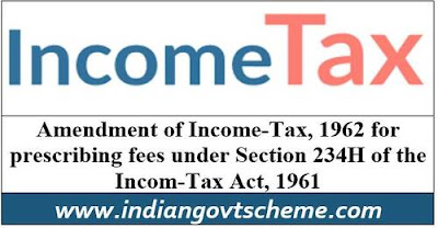 Amendment of Income-Tax