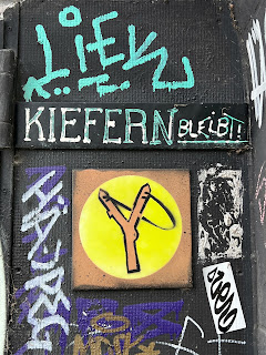 Graffiti, Kiefernstraße, Düsseldorf