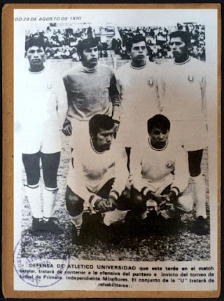 Atlético Universidad 1970