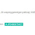ORDERAN TAS SELIMUT IMPOR OTW PAKISAJI