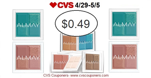 http://www.cvscouponers.com/2018/04/hot-almay-eyeshadow-only-049-at-cvs-429.html