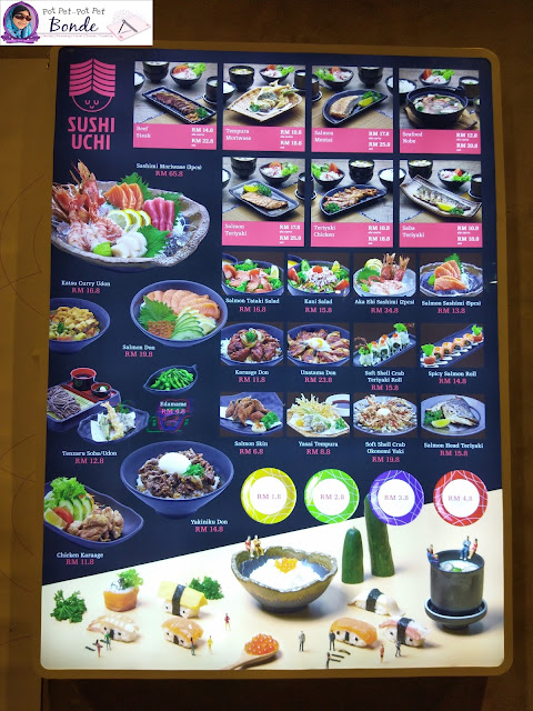  SUSHI  UCHI, SUSHI SEDAP, PEMINAT TEGAR SUSHI, HANTU SUSHI,