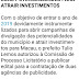 Mesmo funcionários protestando nas ruas  por falta de salários, prefeito TLemos prefere  "investir´" R$ 835 na divulgação dessa Macau que é uma verdadeira DUBAI aos olhos do gestor