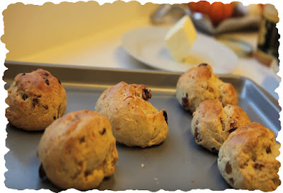 Quick and Easy Orange & Raisin Scones