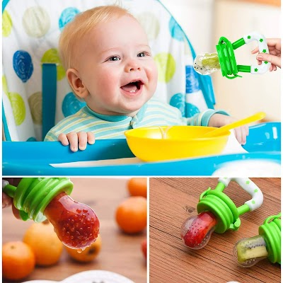Baby Solid Fruit Pacifier – Fresh Fruit Feeder & Teething Nibbler | Safe Silicone Infant Feeder