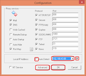 CCProxy Local IP - Share PC free net with Android