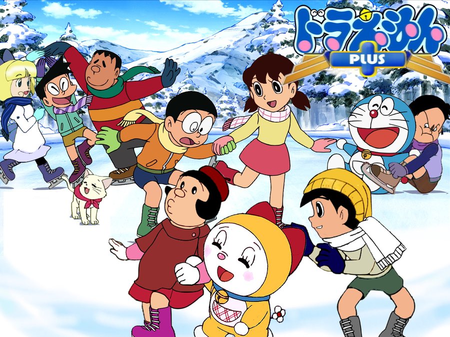 39 Gambar  Kartun Doraemon  Dan Teman  Temannya Tergokil 
