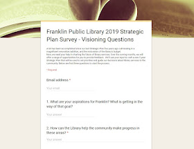 Franklin Library looking for survey responses
