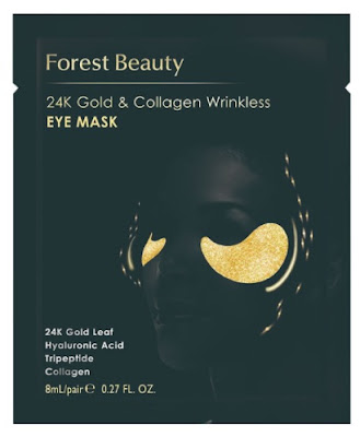 Forest Beauty 24K Gold & Collagen Wrinkless Eye Mask Review