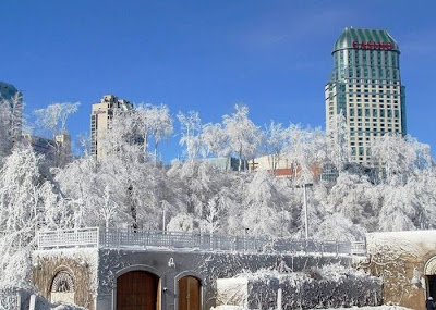 niagra falls winter