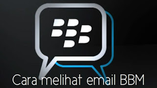 Cara Melihat Email BBM Melalui PIN