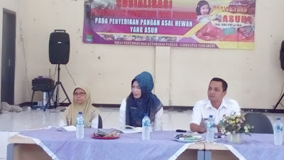 Camat Mauk Apresiasi Sosialisasi Penerapan Sanitasi dan Higiene Untuk Penyediaan Pangan Asal Hewan Yang Asuh