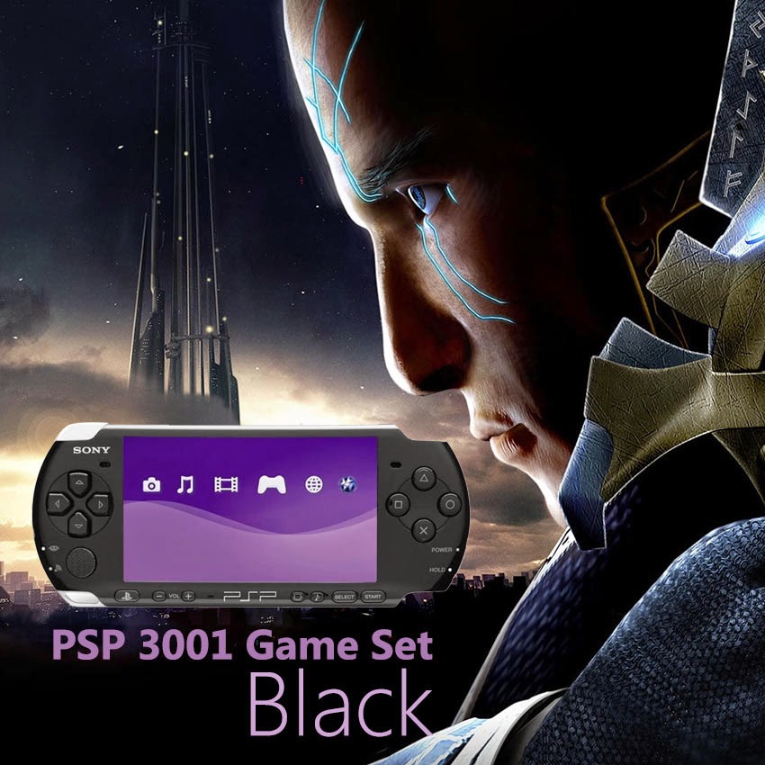 Sony PSP 3001 Game Set Black