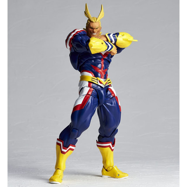 Figuras: Alucinante Revoltech de All Might de My Hero Academia - Kaiyodo