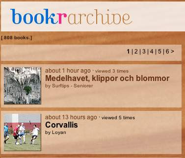 Bookr fotoalbum