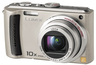 Panasonic 9.1 Lumix DMC-TZ50 megapixel TZ5 10x optical zoom