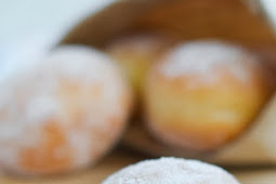 Meyer Lemon Doughnuts