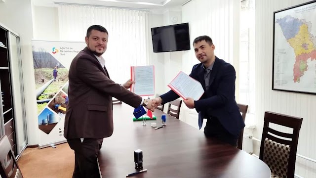 Semnarea Contractului de finanțare în cadrul proiectului „Crearea Complexului Turistic Valul lui Traian”, orașul Leova