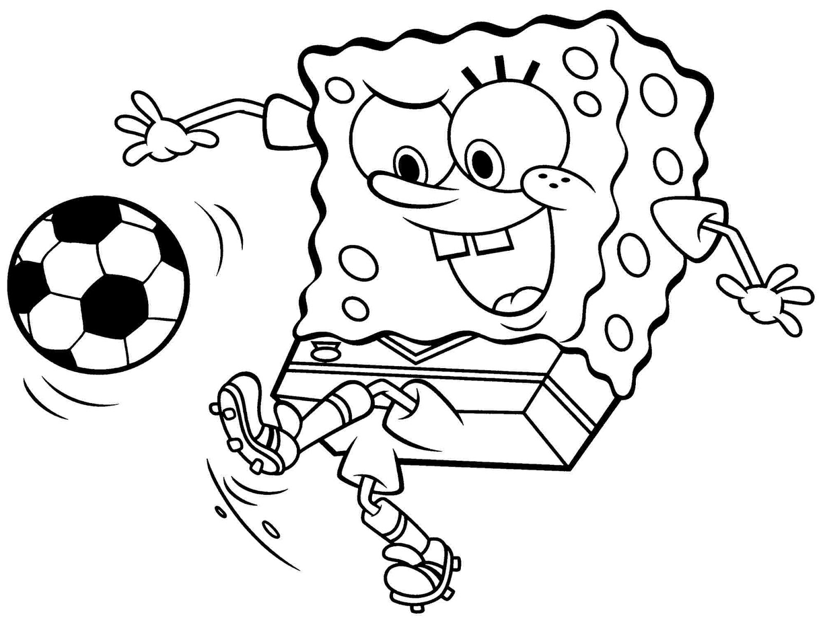 13 Mewarnai Gambar  Spongebob 