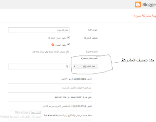 ادرجت شركة بلوجر اضافة جديدة لاصحاب المدونات وهى المشاركات المميزة