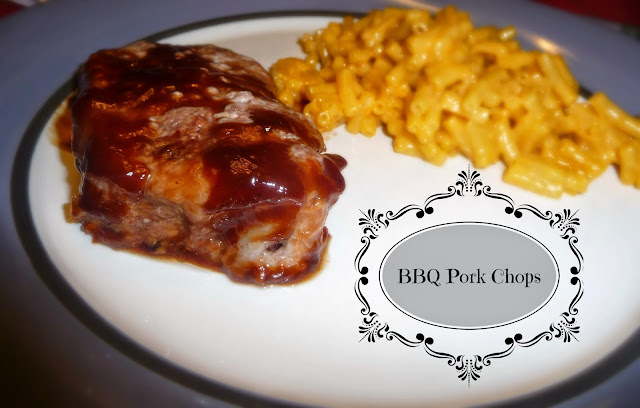 simple and easy bbq pork chops, pork recipes, simple and easy meals,