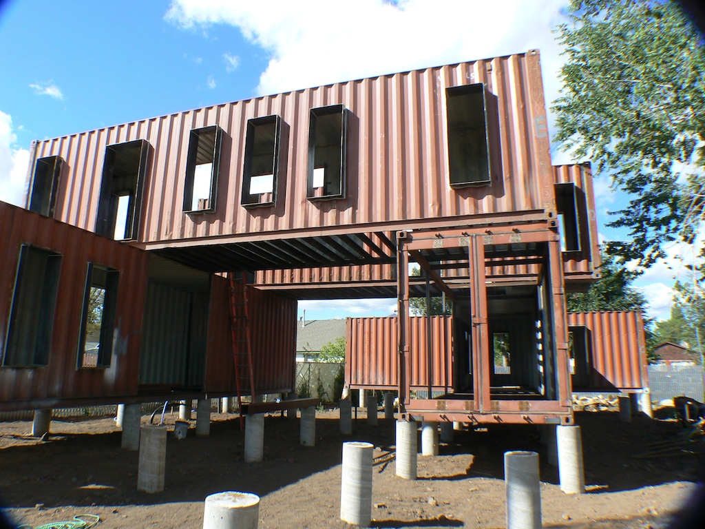 Design Studio - Flagstaff, Arizona - Six Shipping Container Home