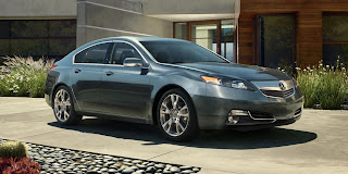 Acura TL 2013 in home garden