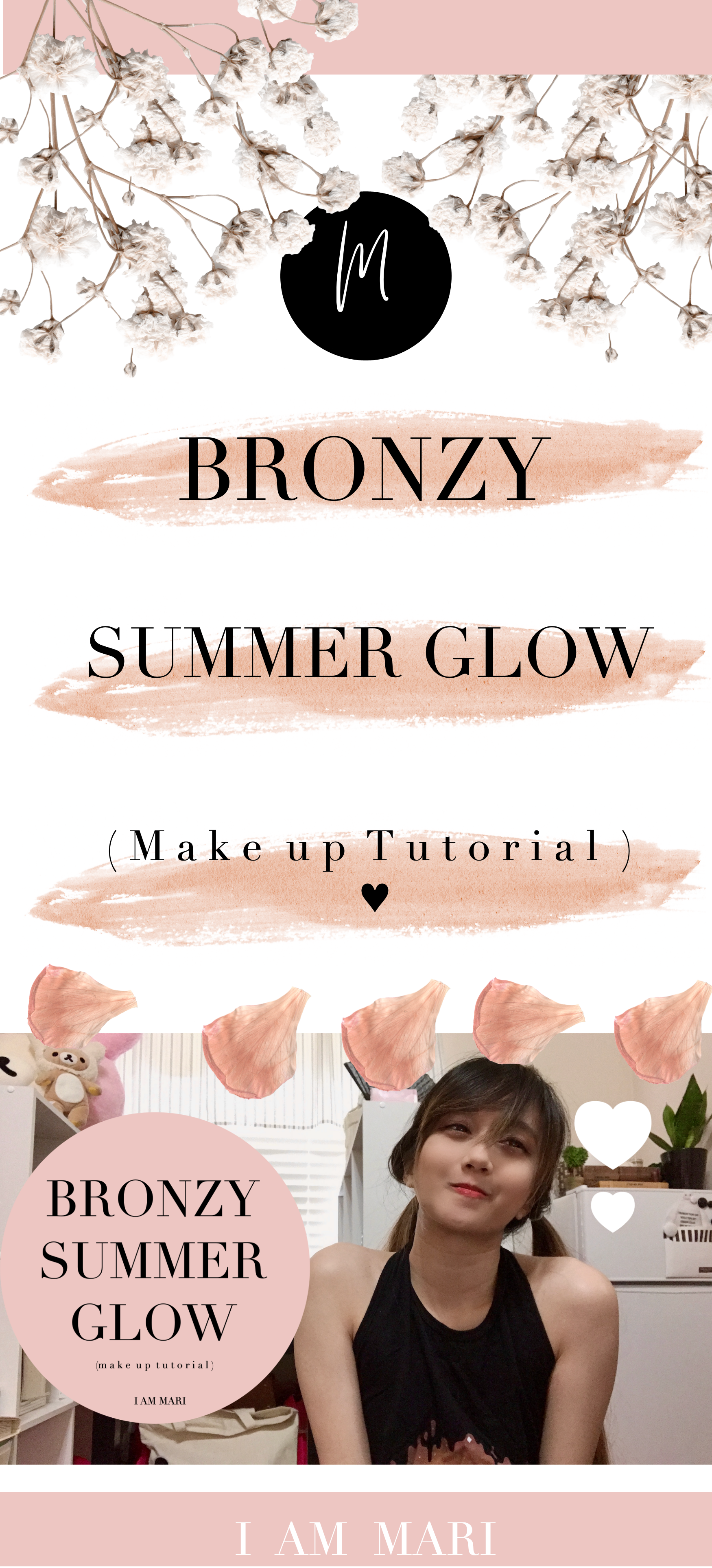 Bronzy Summer Glow Make Up Tutorial