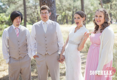 Funny Bridal Party Photos - Centennial Park Sydney 