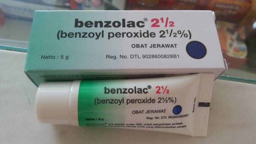 Benzolac 2,5%  Review Krim Jerawat Favorit - KimiNoru