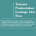 Tatacara Pembentukan Lembaga Adat Desa
