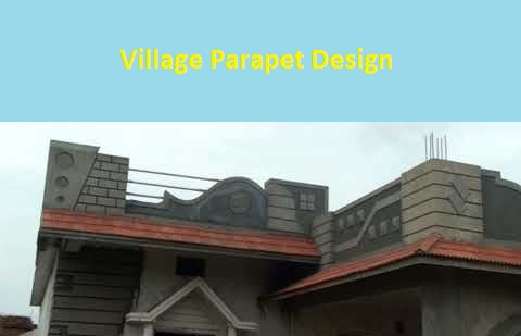 Parapet Wall Design in Village