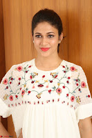 Lavanya Tripathi in Summer Style Spicy Short White Dress at her Interview  Exclusive 182.JPG