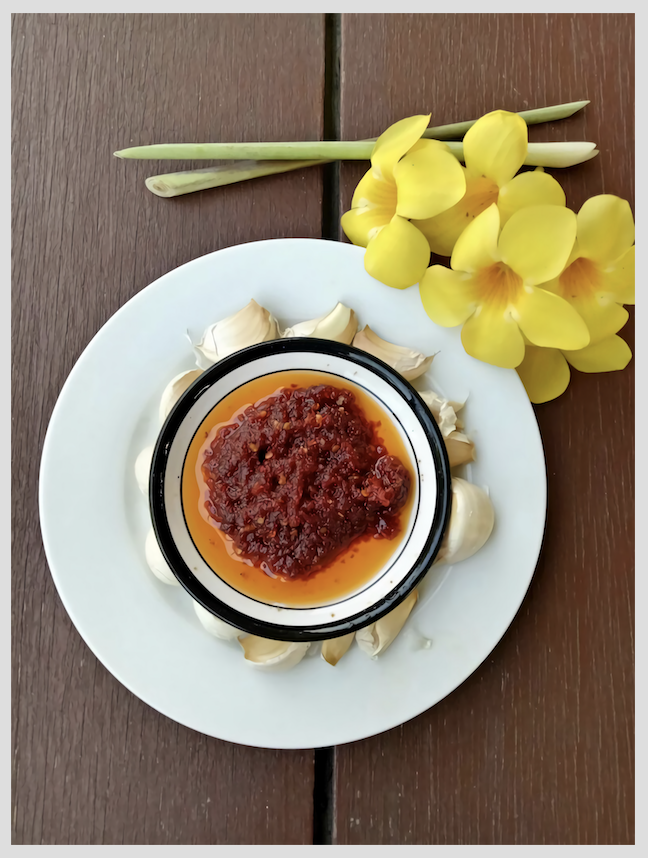 Indonesian Medan Food: Sambal Terasi, Shrimp paste sambal