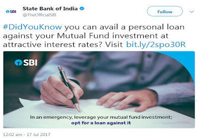 SBI Loan against Mutual Funds