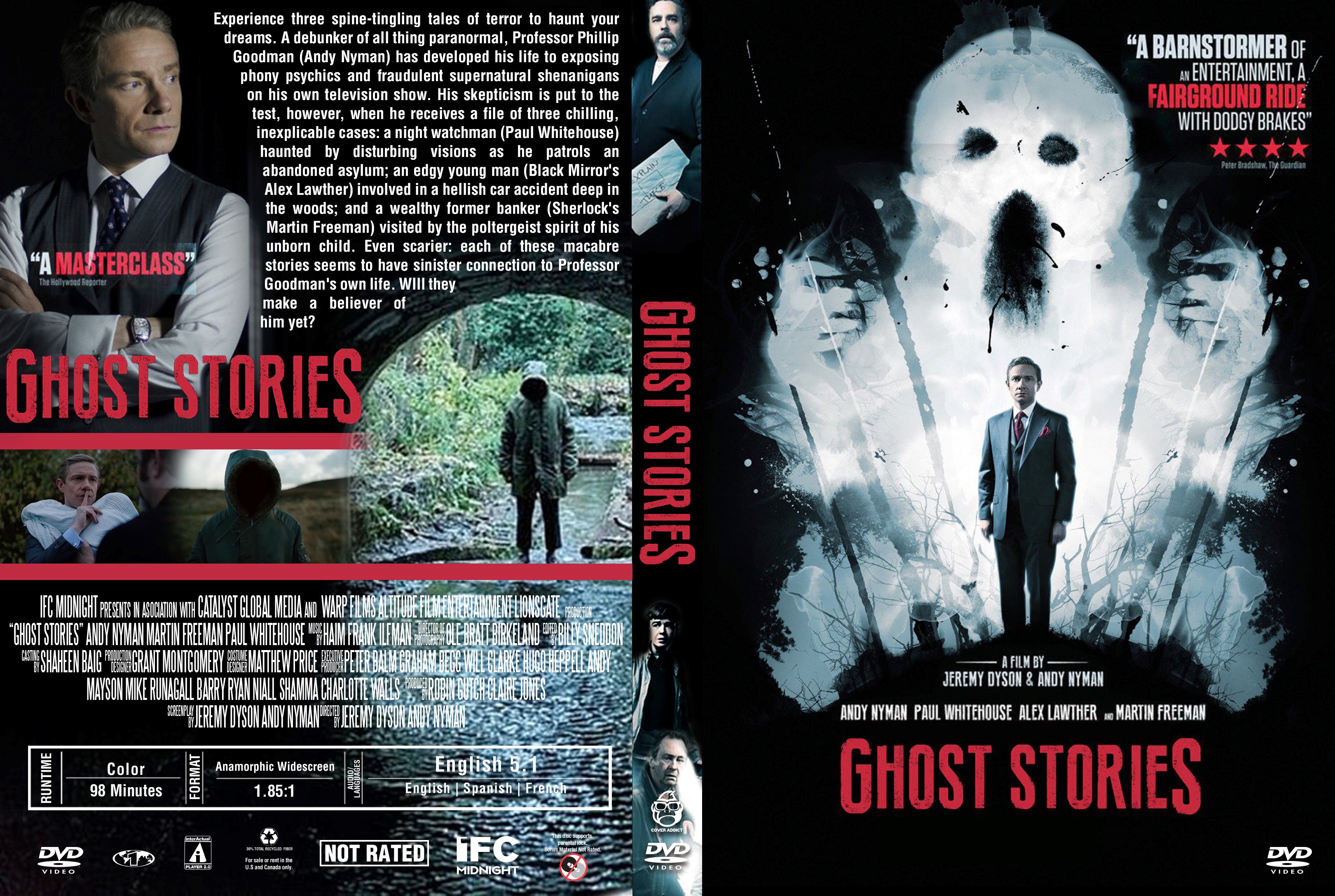 Ghost Stories DVD Cover - Cover Addict - DVD, Bluray 