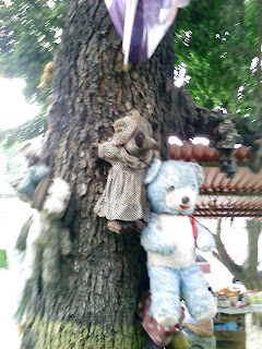 el arbol de los peluches