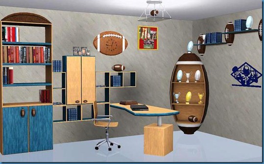 Touchdown  Bedroom