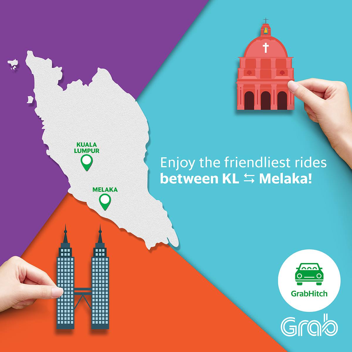 Grab Malaysia Promo Code GrabHitch Ride KL to/from Melaka ...