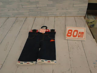 中古品　子供服　８０ｃｍ　ＨｏｔＢｉｓｃｕｉｔｓ　スパッツ　５５０円