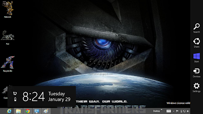 Transformers Prime Theme For Windows 8