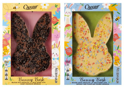 Two boxes of Aldi's Choceur Bunny Bark.