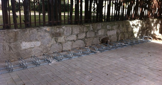 Nuevos aparcamientos para bicicletas en Las Rozas